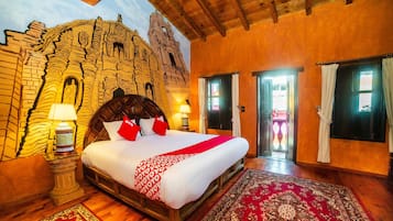 Habitación superior | 1 habitación y ropa de cama