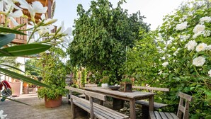 Balcony - Apartment in Tännesberg With Terrace, Garden, Pond, Heating (Tannesberg)