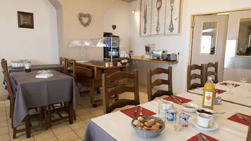 Daily buffet breakfast (EUR 10 per person)