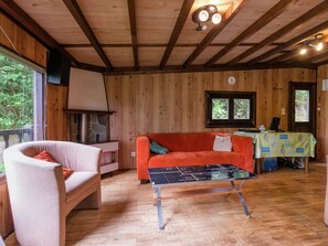 Chalet | Living room - Maboge Cottage With Garden (La Roche-en-Ardenne)
