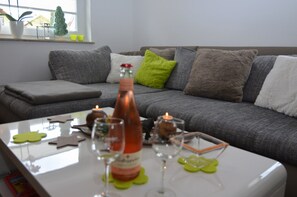 House | Living room - Ferienhaus in Schwarzhausen (Waltershausen)