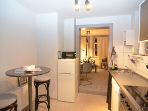 Apartment | Private kitchen | Fridge, microwave, oven, dishwasher