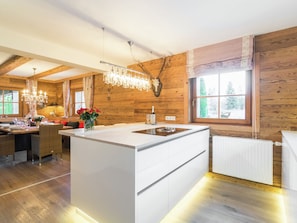 Chalet | Private kitchen | High chair - Detached Holiday Home in Ellmau Near the Ski Lift (Ellmau)