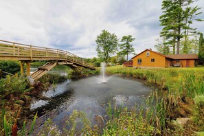Rosewood Cottage #10: Spacious Lakefront Log Cabin with Stunning Lake Views | View from room - Presidential Mountain Resort (Bethlehem)