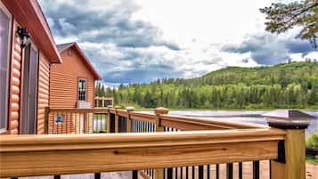 Uitzicht op het meer