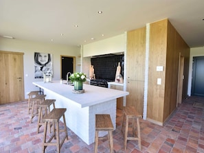 House | Private kitchen - Beautiful Holiday Home With Terrace, Garden (Diksmuide)