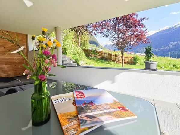 Balcony - Apartment in Gaschurn Near Ski Lift (Gaschurn)