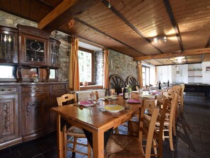 Cottage | Dining - Quaint Cottage In Petite Langlire with Hot Tub (Gouvy)