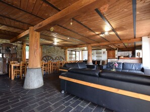 Cottage | Living area - Quaint Cottage In Petite Langlire with Hot Tub (Gouvy)