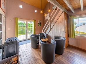 House | Living room | TV - Holiday Home in Ardennes Luxembourg (La Roche-en-Ardenne)