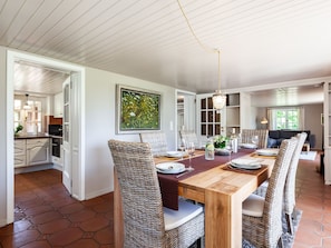 Dining - Cozy Mansion in Klein Barkau With Private Pool and Sauna (Klein Barkau)