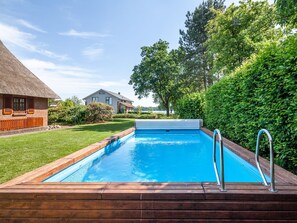 Outdoor pool - Cozy Mansion in Klein Barkau With Private Pool and Sauna (Klein Barkau)