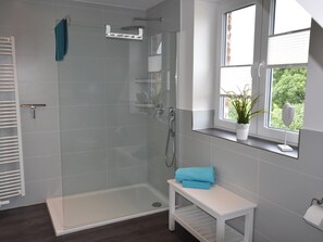 House | Bathroom - Ferienhaus in Gross Schwansee mit Sauna (Kalkhorst)