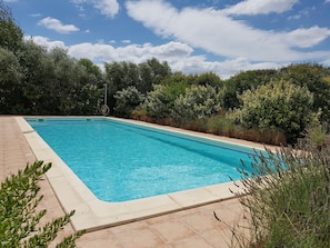 Outdoor pool - Charming Villa in Escales With Jacuzzi (Escales)