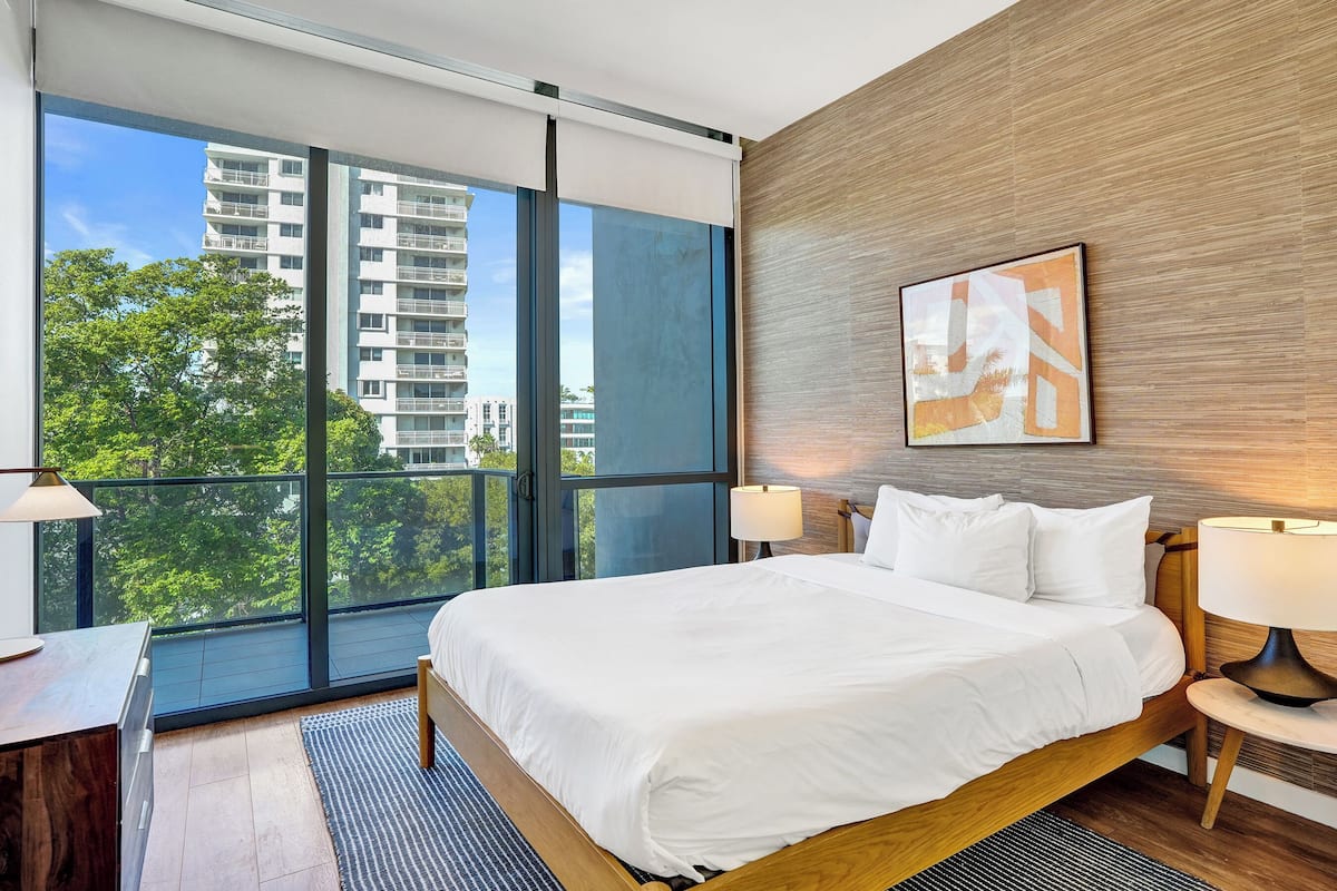 Individually decorated, individually furnished, iron/ironing board