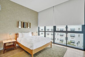 Individually decorated, individually furnished, iron/ironing board