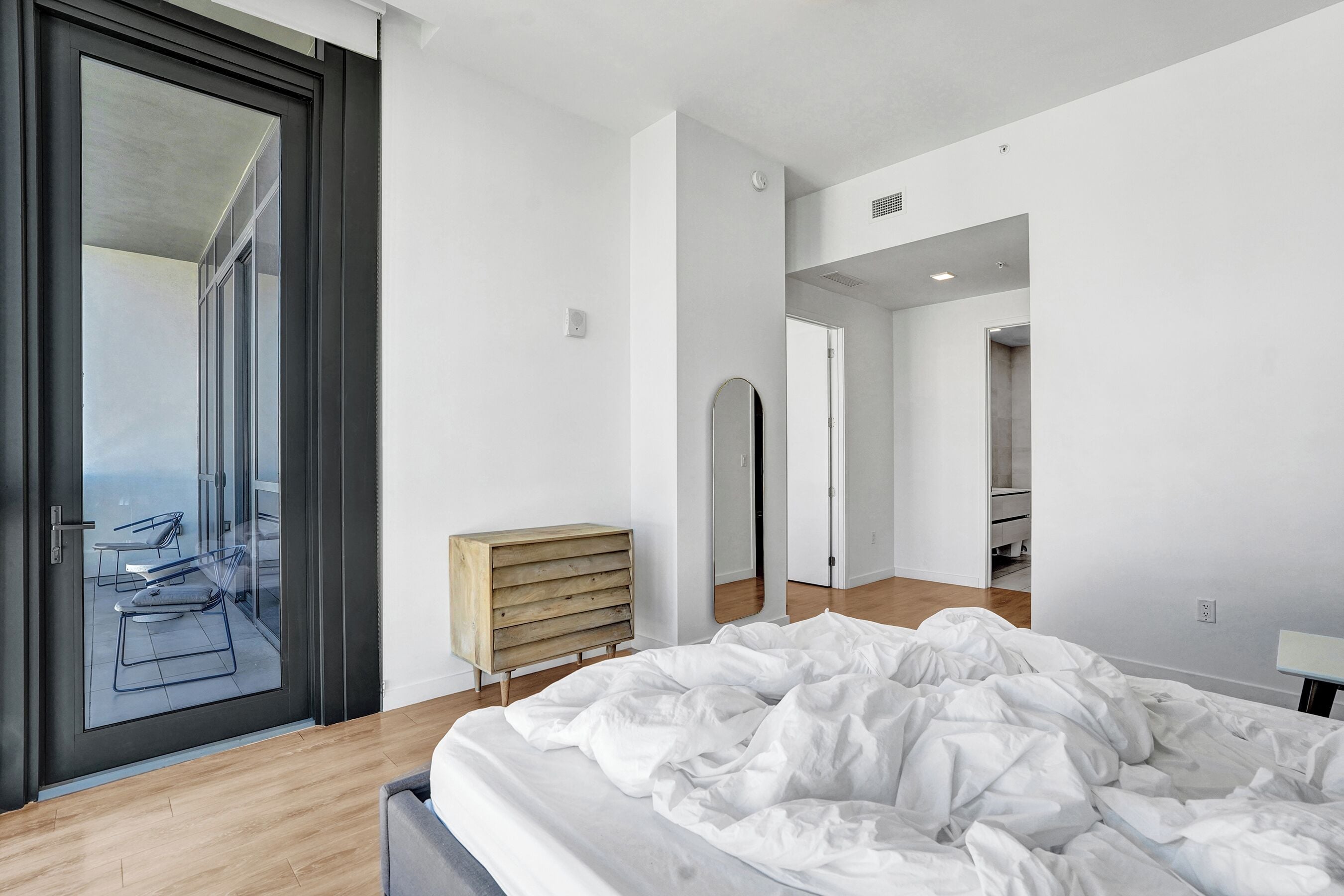 Apartment im japanischen Stil , 1 Schlafzimmer, Küche, Stadtblick