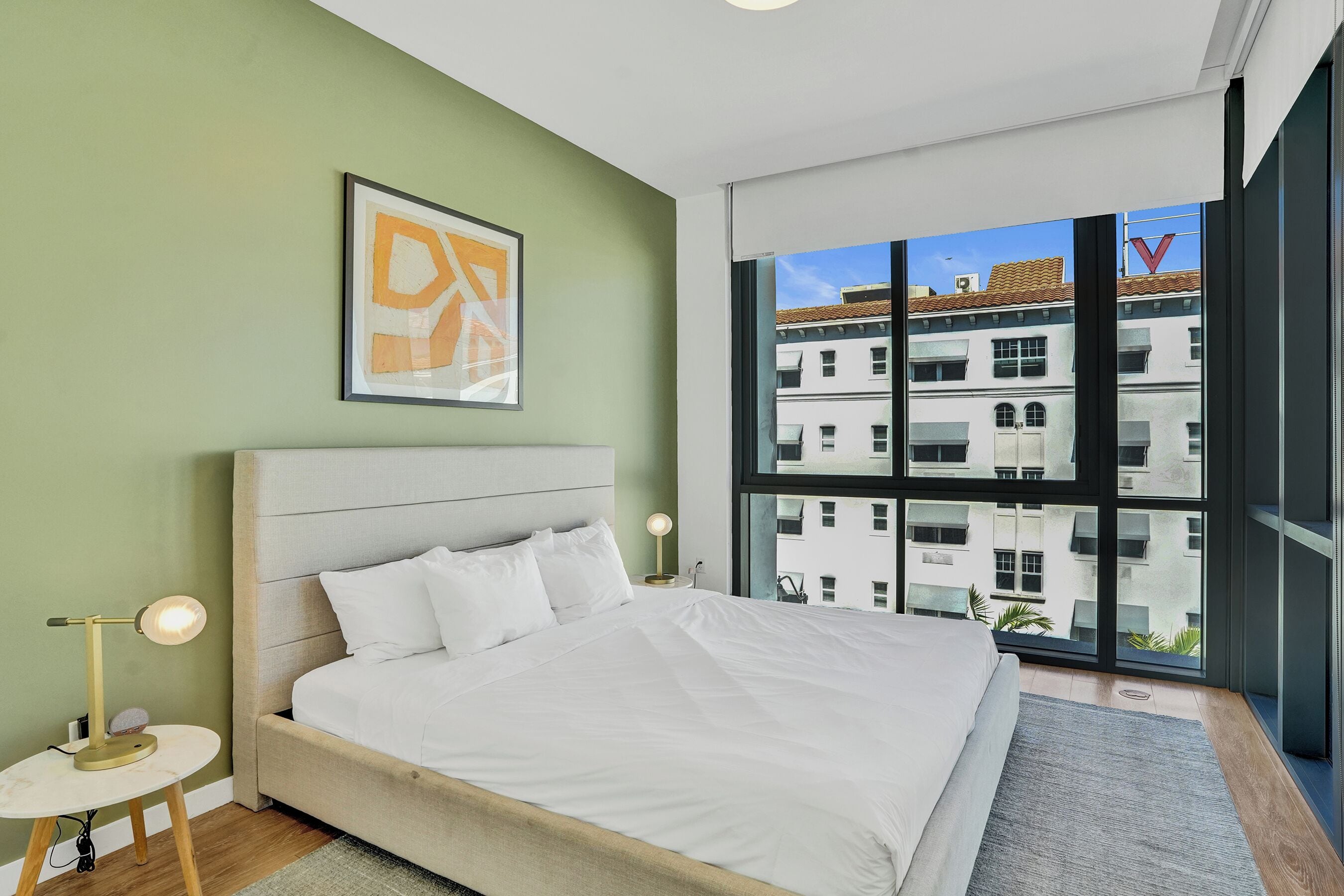 Premier-Apartment, 2 Schlafzimmer, Küche, Stadtblick