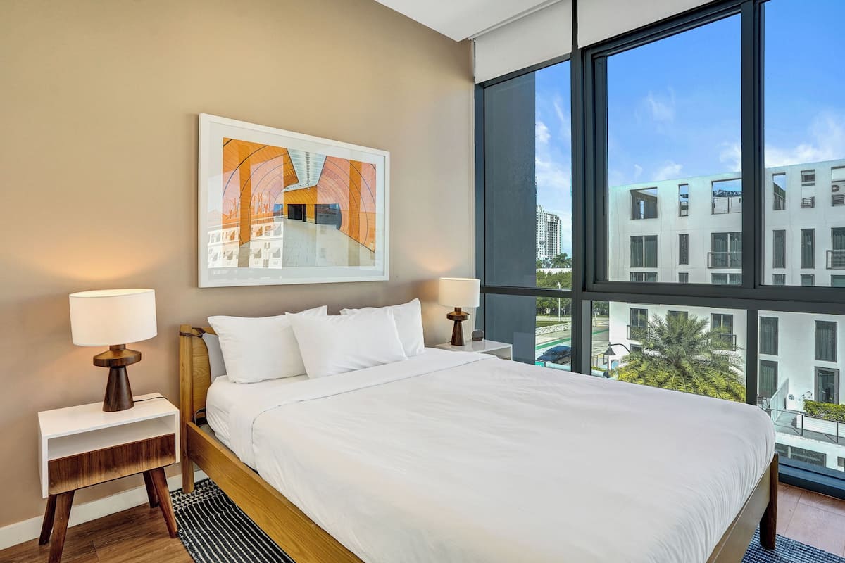 Individually decorated, individually furnished, iron/ironing board