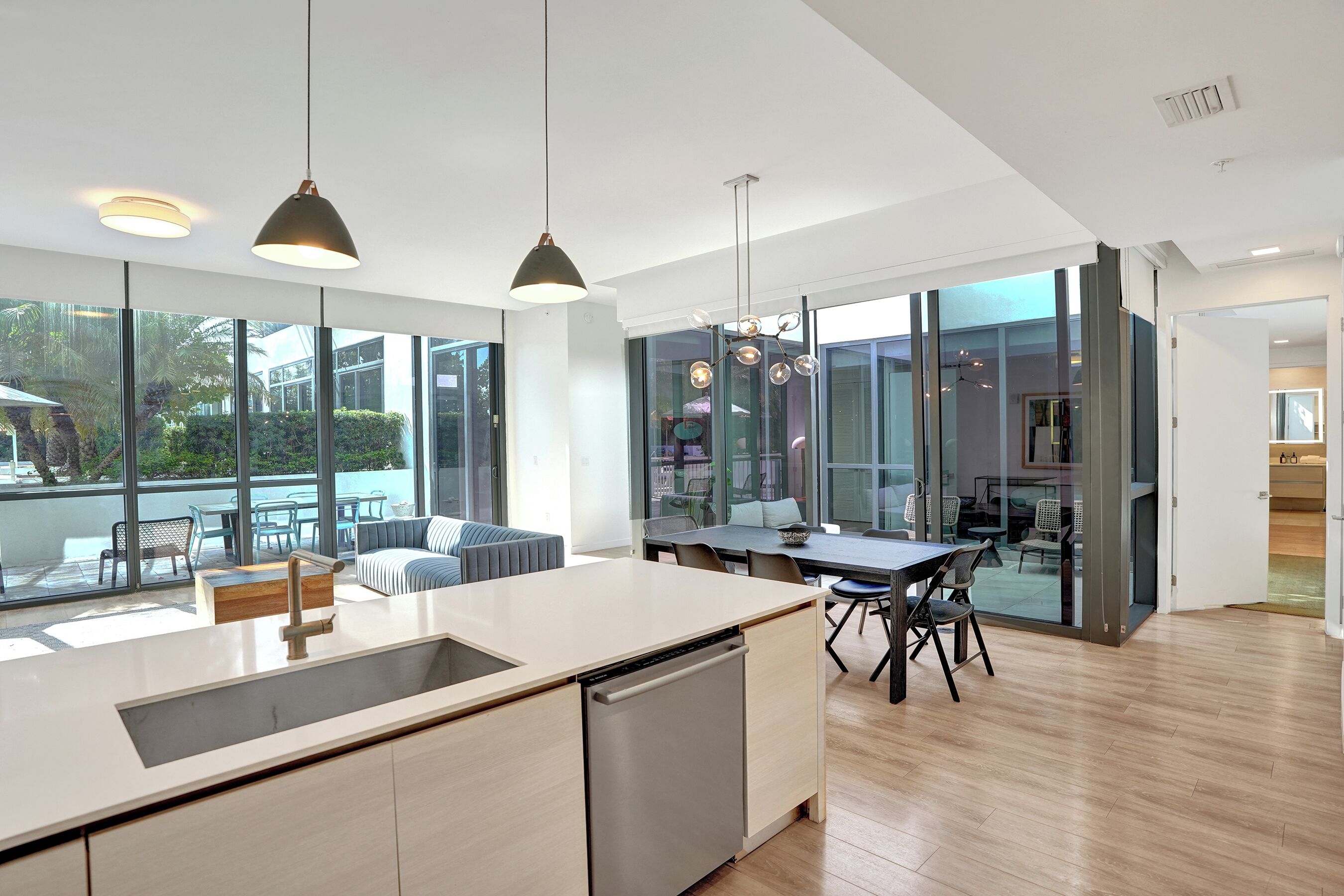 Apartamento Business, 3 habitaciones, cocina, vistas a la ciudad | Interior