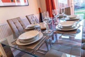 Ferienhaus | Esszimmer