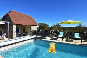 House | Pool | Indoor pool, outdoor pool - Holiday Home in Gramat With Private Pool (Gramat)