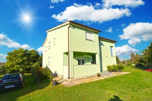 Façade de l’hébergement