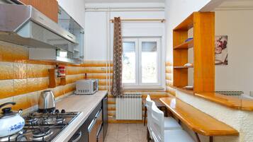 标准公寓, 1 间卧室, 私人游泳池 (20556) | 私人厨房 | 冰箱、微波炉、炉灶、洗碗机