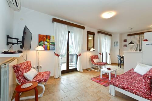 Appartement Standard, 1 chambre (20947) | Aire de séjour | Téléviseur à écran plat
