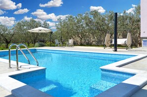 Seasonal outdoor pool