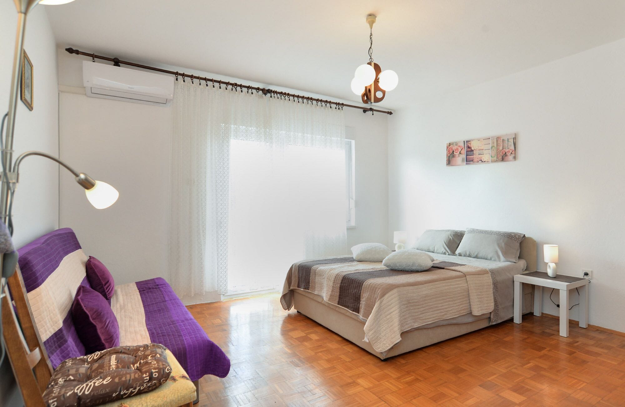 Standaard appartement, 1 slaapkamer (21563) | 1 slaapkamer, een strijkplank/strijkijzer, gratis wifi, beddengoed