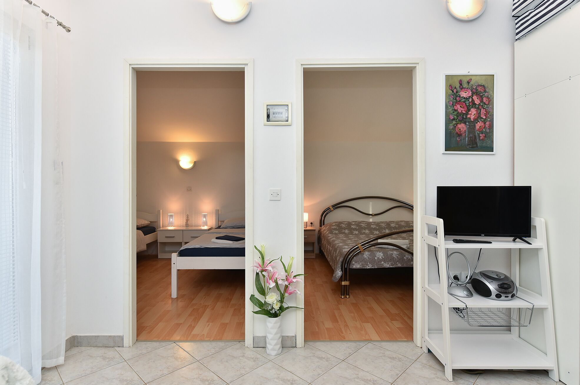 Apartemen Standar, 2 kamar tidur (22683) | Area keluarga | TV