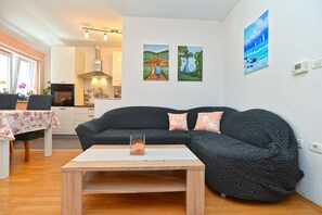 Apartamento estándar, 1 habitación (23021) | Zona de estar | Una televisión
