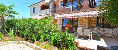 Majoituspaikan julkisivu