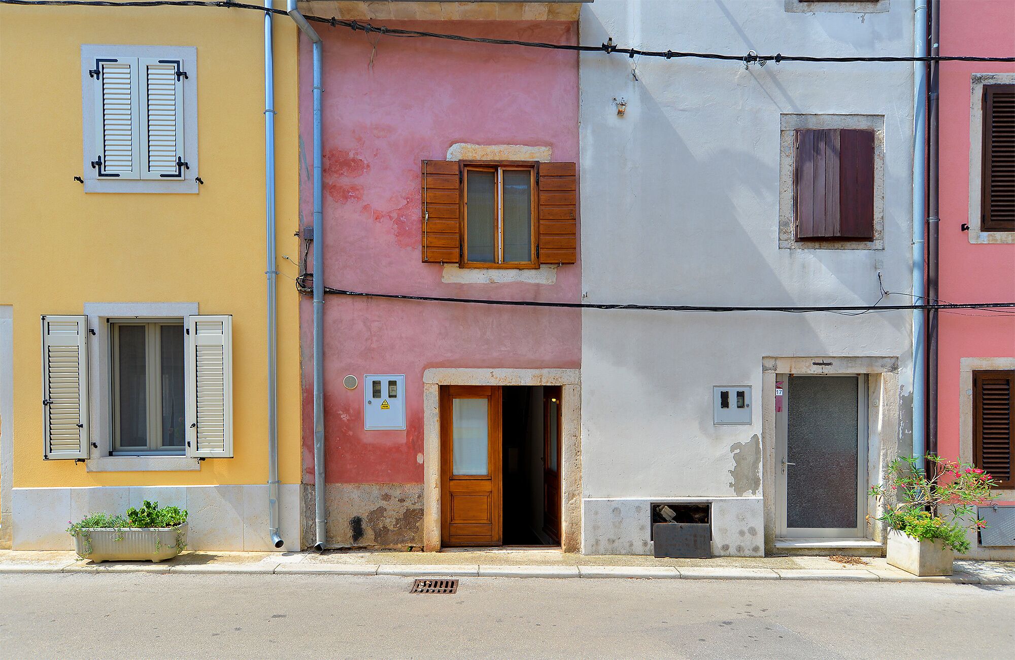 Façade de l’hébergement
