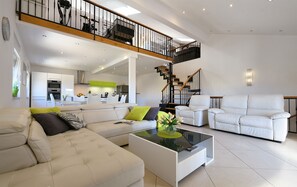 Standard Apartment, 4 Bedrooms (24956) | Living area | TV - Apartment 1955 (Liznjan)