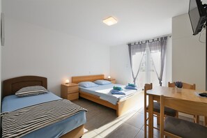 Standard-huoneisto, 1 makuuhuone (25783) | Silitysrauta/-lauta, vauvansängyt, vuodevaatteet