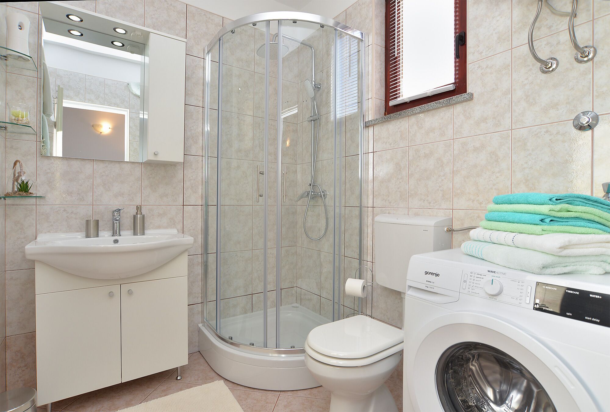 Departamento estándar, 1 habitación (27187) | Baño | Regadera, secadora de cabello, toallas 