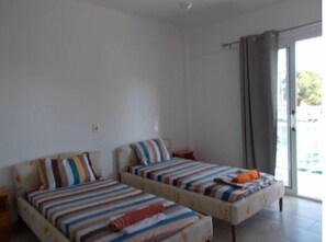 2 habitaciones, wifi gratis y ropa de cama