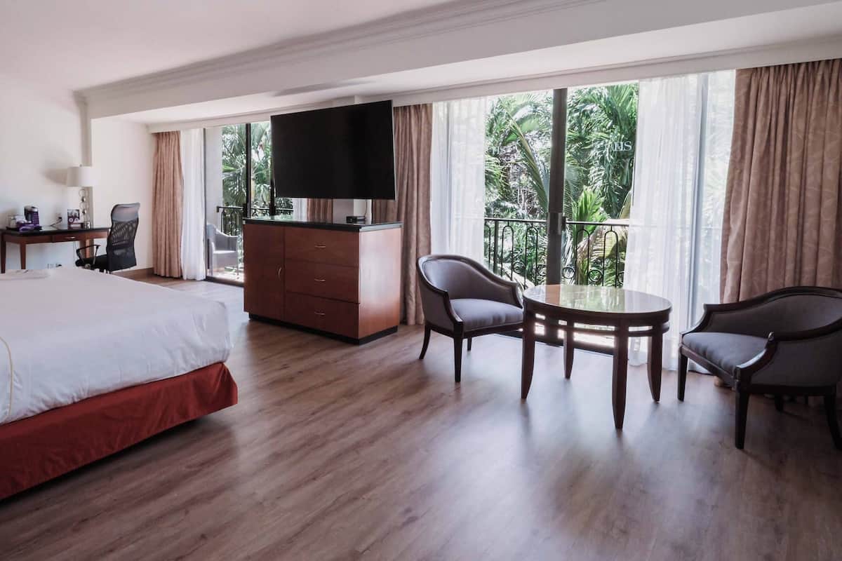 Camera Presidenziale, 1 letto king | Una scrivania, ferro/asse da stiro, Wi-Fi gratuito, lenzuola