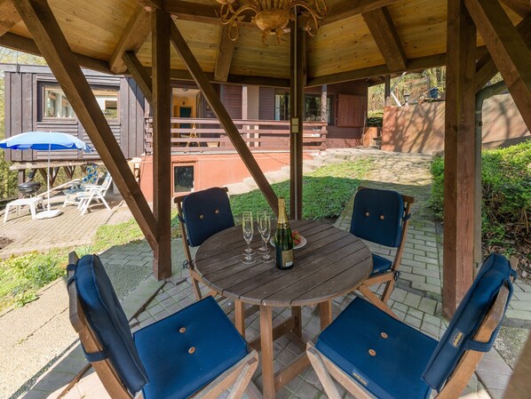 Ferienhaus | Balkon