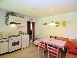 Appartement | Cuisine privée | Chaise haute