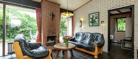 House | Living room | Fireplace
