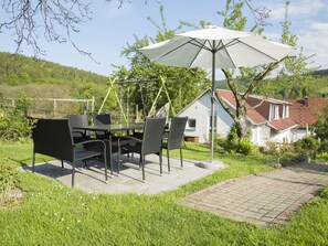 House | Exterior - Holiday Home with Garden & Terrace near Rennsteig in Thuringian Forest (Waltershausen)