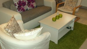 House | Living room | TV, DVD player - Very Comfortably Furnished Holiday Home in the Kempen (Dessel)