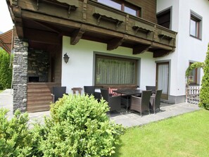 Ferienhaus | Balkon