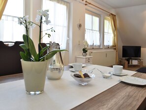 Dining - Modern Apartment in Bad Suderode World Heritage (Quedlinburg)