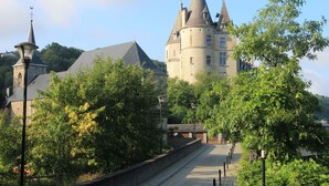 Exterior - Modern Furnished, Comfortable House With Large Sunny Terrace and Beautiful View (Durbuy)