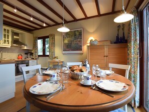 Dining - Comfortable Cottage Near Lake Cherapont (Gouvy)