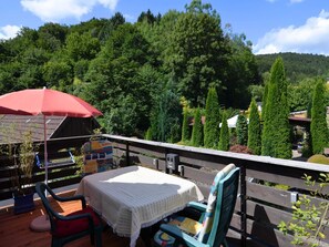 Dining - Rustic Holiday Home With Balcony (Herzberg am Harz)